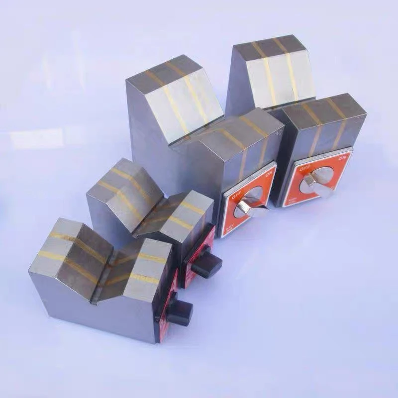 Magnetiska V-block materialkvaliteter